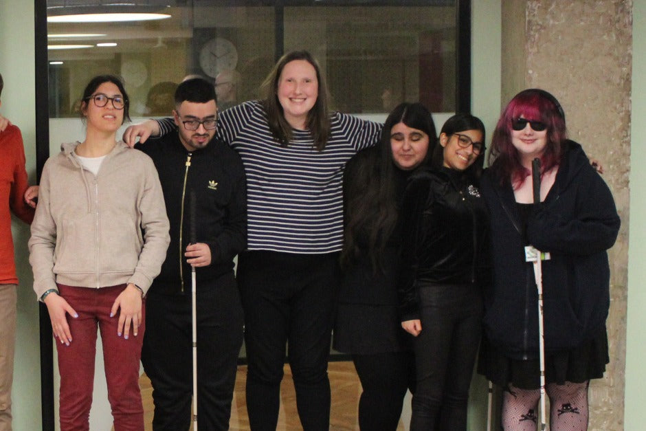A group of our amazing Youth Forum members, smiling