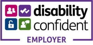 The Disability Confident employer logo